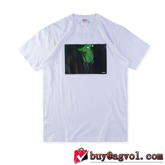 秋冬超人気の最新作 SUPREME シュプリーム 半袖Tシャツ 4色可選 Supreme 18FW Chris Cunningham Chihuahua Tee