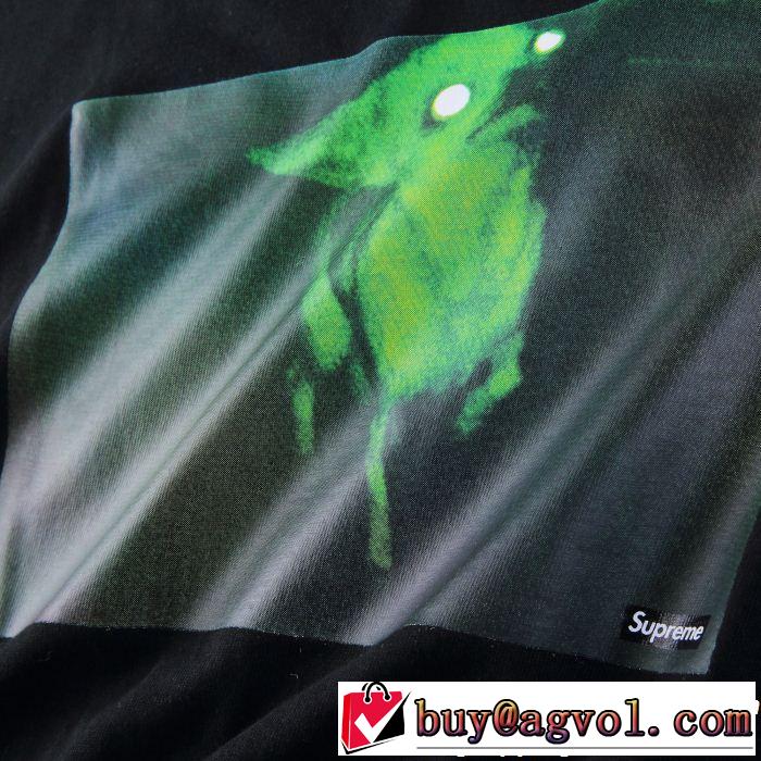秋冬超人気の最新作 SUPREME シュプリーム 半袖Tシャツ 4色可選 Supreme 18FW Chris Cunningham Chihuahua Tee