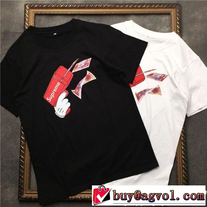 今年っぽくNEWファッション SUPREME シュプリーム 半袖Tシャツ 2色可選 話題の新作到着！ 2018年秋冬入荷