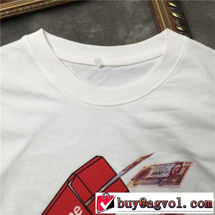 今年っぽくNEWファッション SUPREME シュプリーム 半袖Tシャツ 2色可選 話題の新作到着！ 2018年秋冬入荷