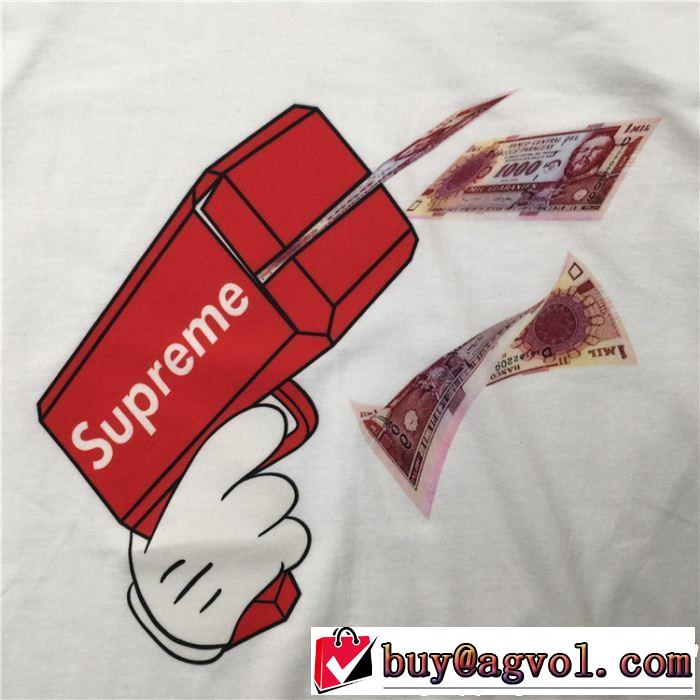 今年っぽくNEWファッション SUPREME シュプリーム 半袖Tシャツ 2色可選 話題の新作到着！ 2018年秋冬入荷