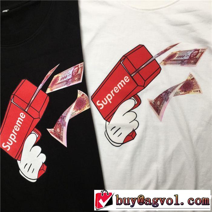今年っぽくNEWファッション SUPREME シュプリーム 半袖Tシャツ 2色可選 話題の新作到着！ 2018年秋冬入荷