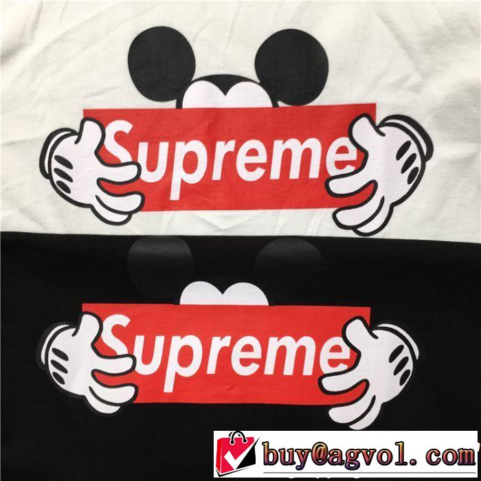 秋季超人気アイテム 絶妙な新商品 海外限定アイテム SUPREME シュプリーム 半袖Tシャツ 2色可選