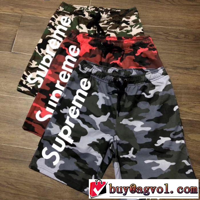格好良いアイテム 2018年春夏シーズン シュプリーム SUPREME ショートパンツ 3色可選