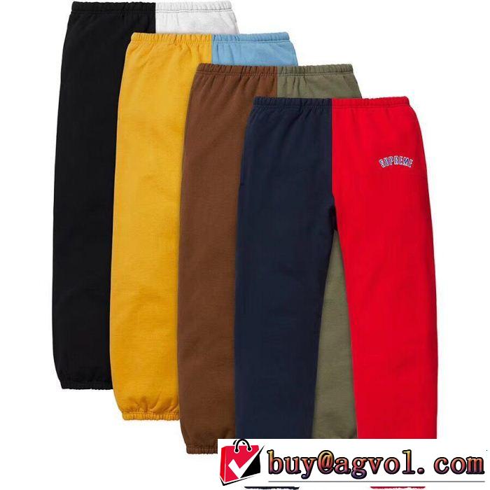伸縮性よい  Supreme FW18 Week1 Split Sweatpant 4色選択可スエットパンツ 2018人気の主流アイテム