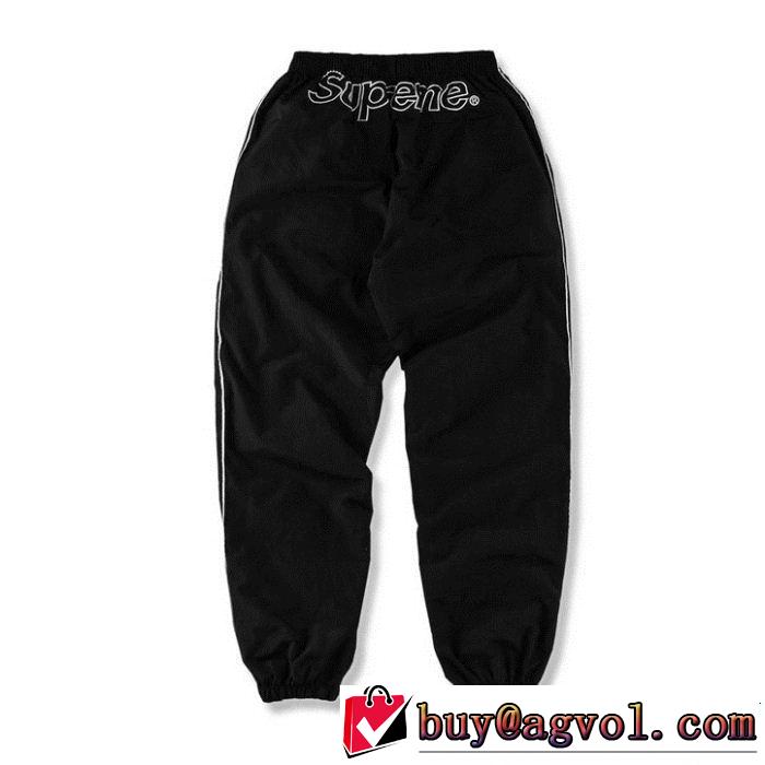 秋冬大活躍 3色選択可 スエットパンツ SUPREME 18FW PIPING TRACK超目玉新作