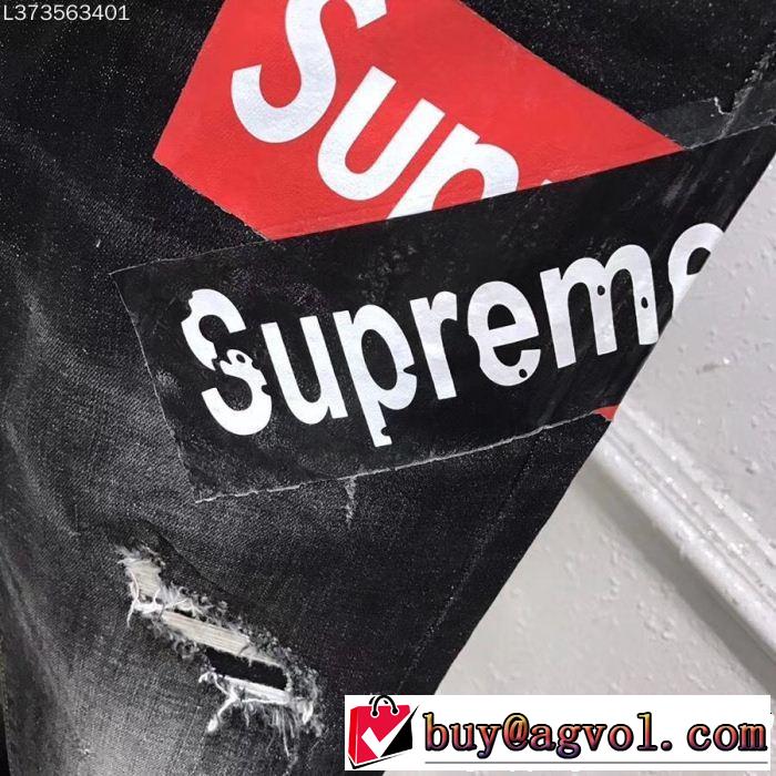 流行の注目ブランド 期間限定セール ファッションの最先端！ SUPREME シュプリーム デニムパンツ