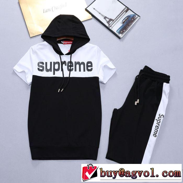 上質 大人気！ 2018春夏新作 上下セット シュプリーム SUPREME 2色可選