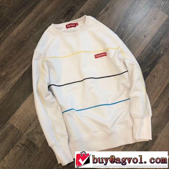 毎年流行り定番アイテムおすすめ シュプリーム SUPREME  4色可選 ジップパーカー  高級感が漂う