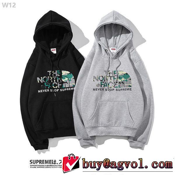 2018年秋冬シーズン supreme &The North Face  芸能人愛用 2色可選 パーカー 大流行中