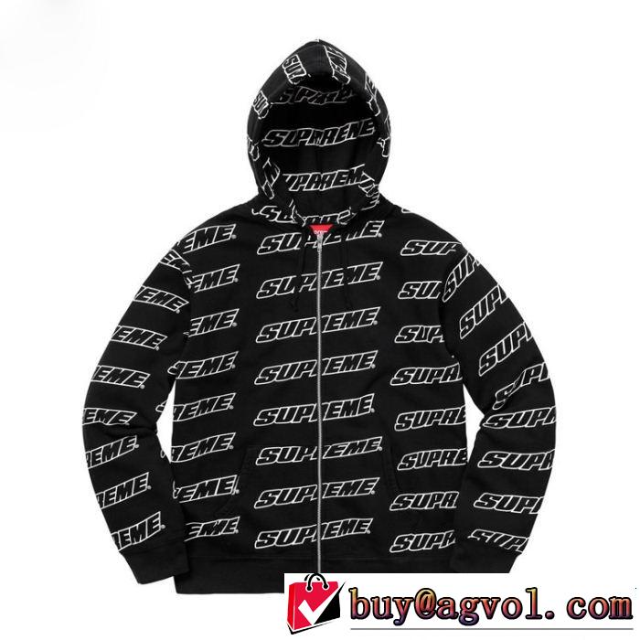  絶妙な新商品 2色選択可人気急上昇中パーカーSupreme Repeat Zip Up Hooded Sweatshirt