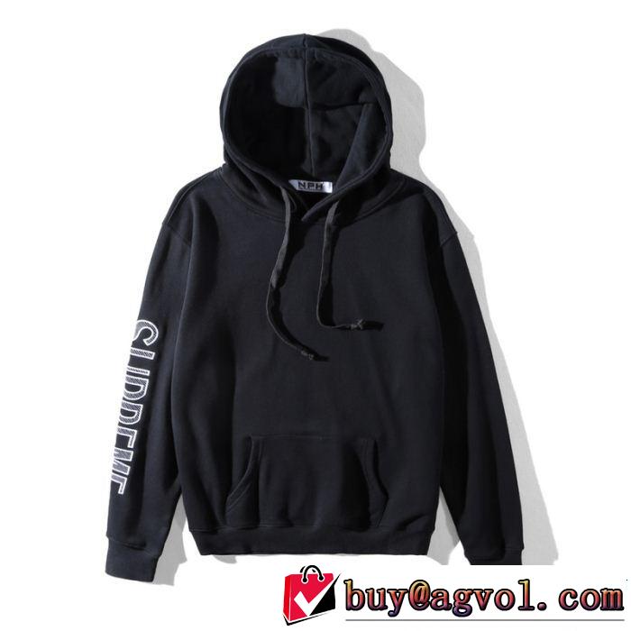  現代的な印象 SUPREME 3色選択可 シュプリーム大人っぽい パーカー稀少*入手困難