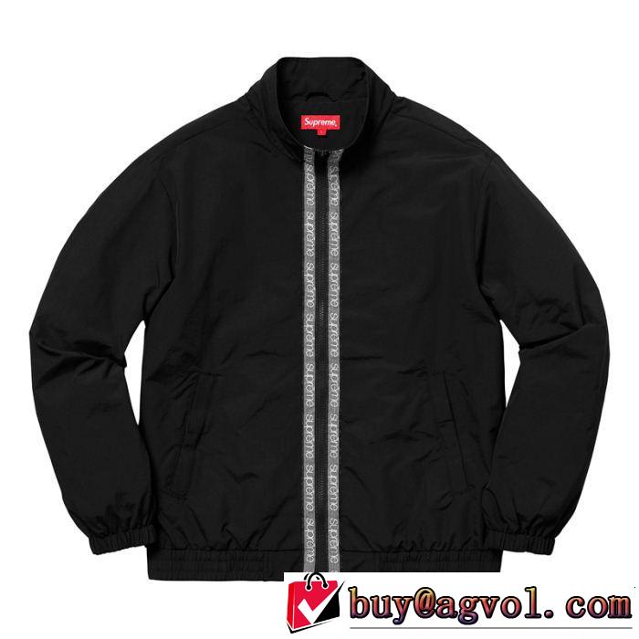  新季度SUPREME CLASSIC LOGO TAPING TRACK JACKET 風合いの出る3色選択可ウインドブレーカー
