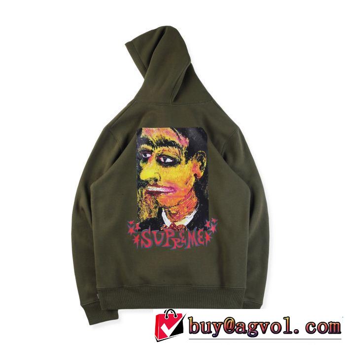  注目美品 Supreme Portrait Sweatshirt2018最安値！ 3色選択可 パーカー個性的なモデル
