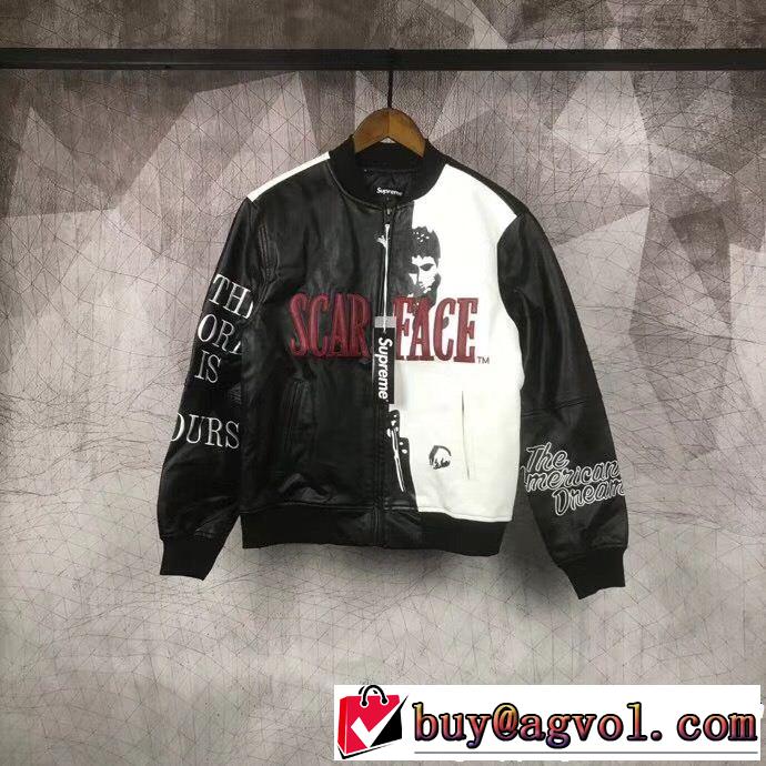  ファッションスタッズ 美品*入手困難 Supreme 18FW Scarface  野球ウェア2018新品入荷