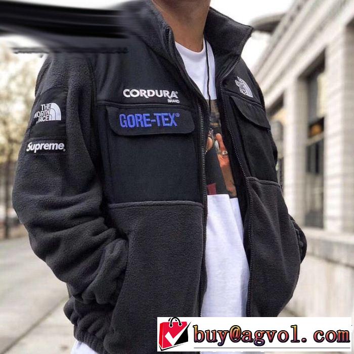 シュプリーム SUPREME ブルゾン 2色可選 Supreme 18FW TNF Fleece Jacket 2018年秋冬シーズン