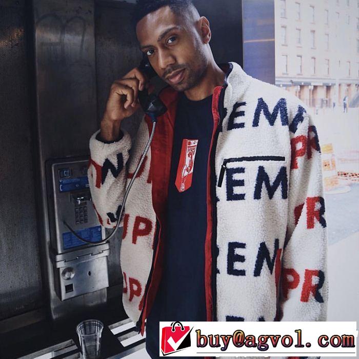 Jacket シュプリーム SUPREME ブルゾン 3色可選 Supreme 18FW Reversible Logo Fleece 今年人気定番