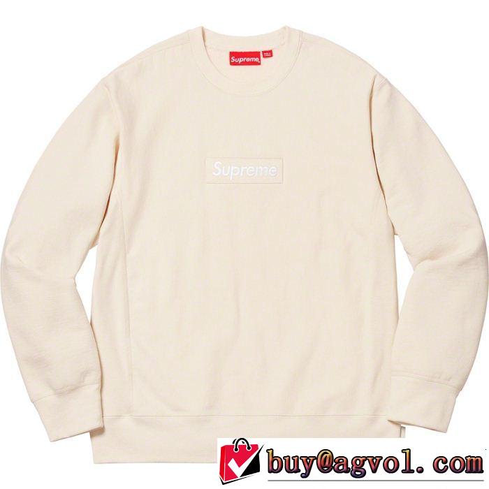 Supreme box logo crewneck  シュプリーム SUPREME 秋の定番 多色可選 2018年人気満々のブランド