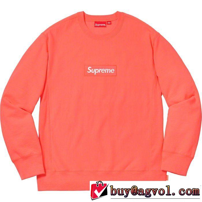 Supreme box logo crewneck  シュプリーム SUPREME 秋の定番 多色可選 2018年人気満々のブランド
