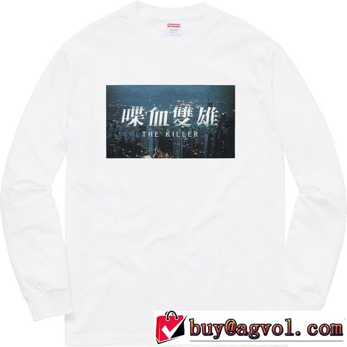 秋の定番 2色可選 シュプリーム 流行の注目ブランド SUPREME Supreme 18FW The Killer LS Tee
