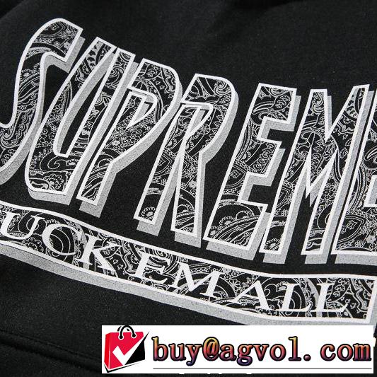 ファッションの最先端！ SUPREME シュプリーム 秋の定番 Supreme 3色可選 男女兼用 海外限定アイテム
