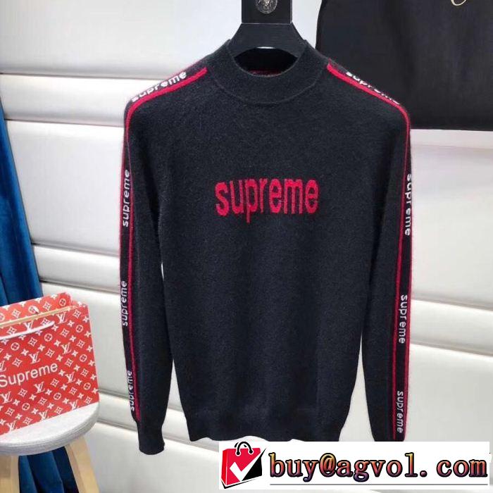 プルオーバー2018秋冬の定番新品到来! 大人気ブランド 秋冬トレンド SUPREME シュプリーム 秋の定番