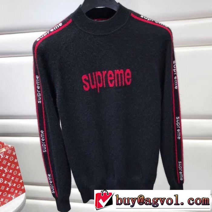 プルオーバー2018秋冬の定番新品到来! 大人気ブランド 秋冬トレンド SUPREME シュプリーム 秋の定番