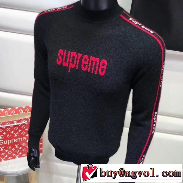 プルオーバー2018秋冬の定番新品到来! 大人気ブランド 秋冬トレンド SUPREME シュプリーム 秋の定番