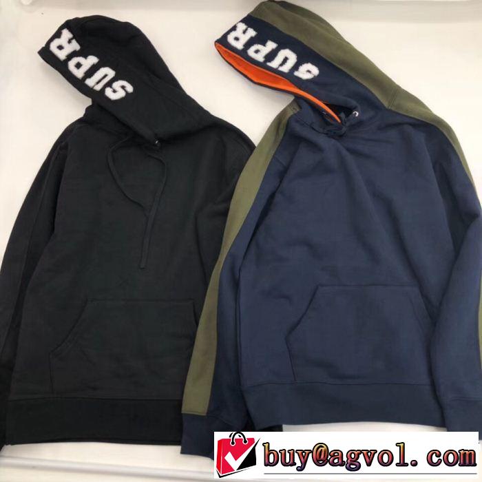 2018年秋冬入荷 SUPREME シュプリーム 秋の定番 2色可選 Supreme 18FW Paneled Hooded Sweatshirt