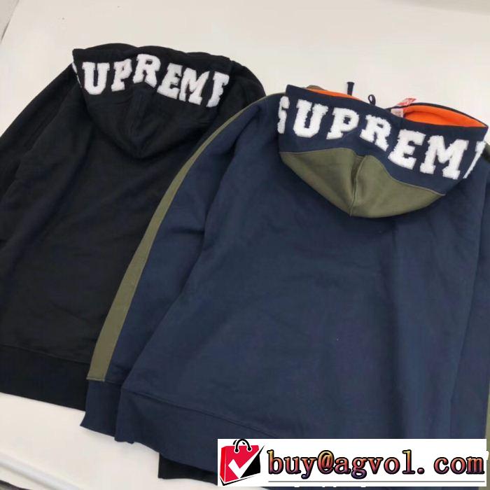 2018年秋冬入荷 SUPREME シュプリーム 秋の定番 2色可選 Supreme 18FW Paneled Hooded Sweatshirt