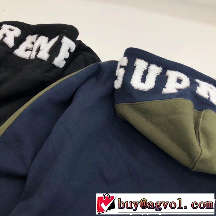2018年秋冬入荷 SUPREME シュプリーム 秋の定番 2色可選 Supreme 18FW Paneled Hooded Sweatshirt