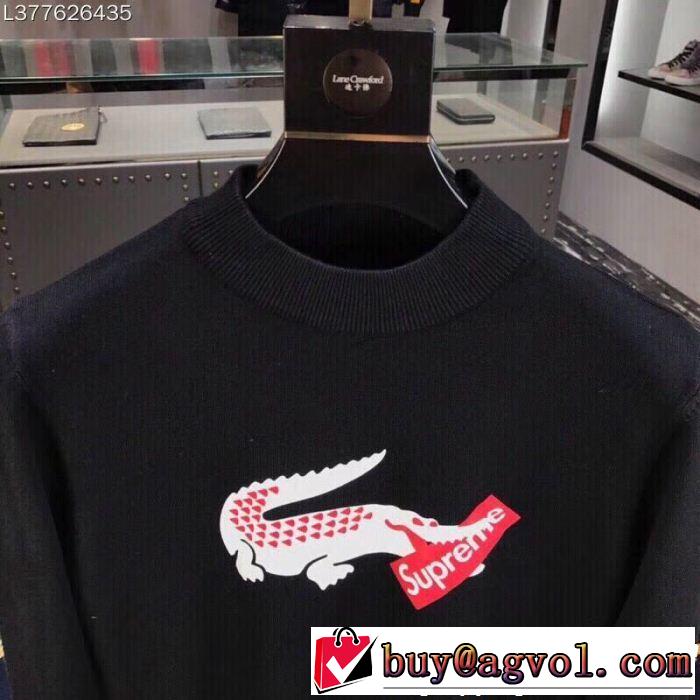 2018年人気満々のブランド 今季新作登場 目前の注目ブランド SUPREME シュプリーム プルオーバー