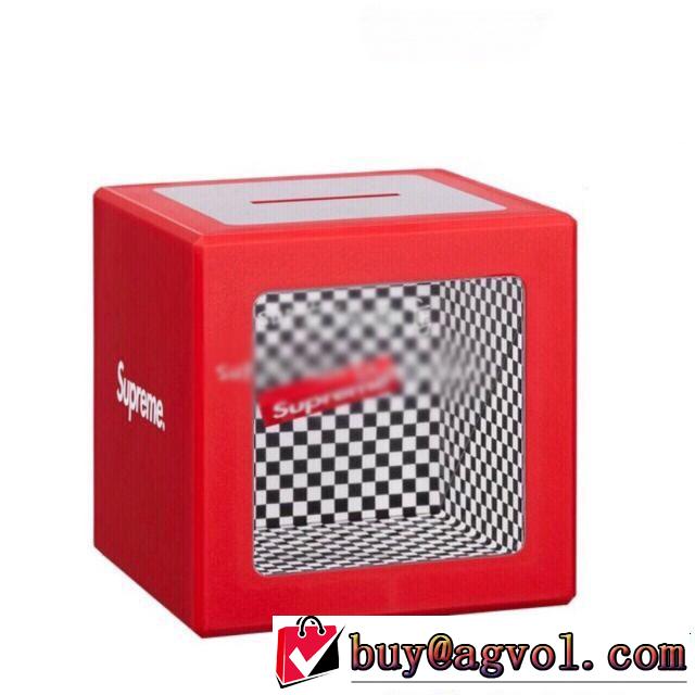  稀少*入手困難 Supreme 18ss illusion coin bank 海外でも若者たちに大人気な貯金箱 秋冬超人気の最新作