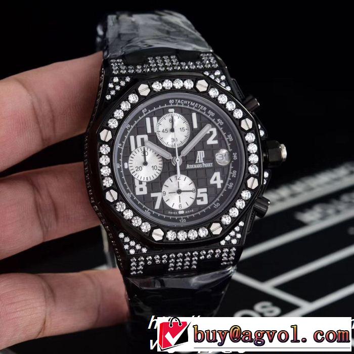  2018最高ランキング オーデマ ピゲ AUDEMARS PIGUET 流行の注目ブランド 男性用腕時計 生活防水
