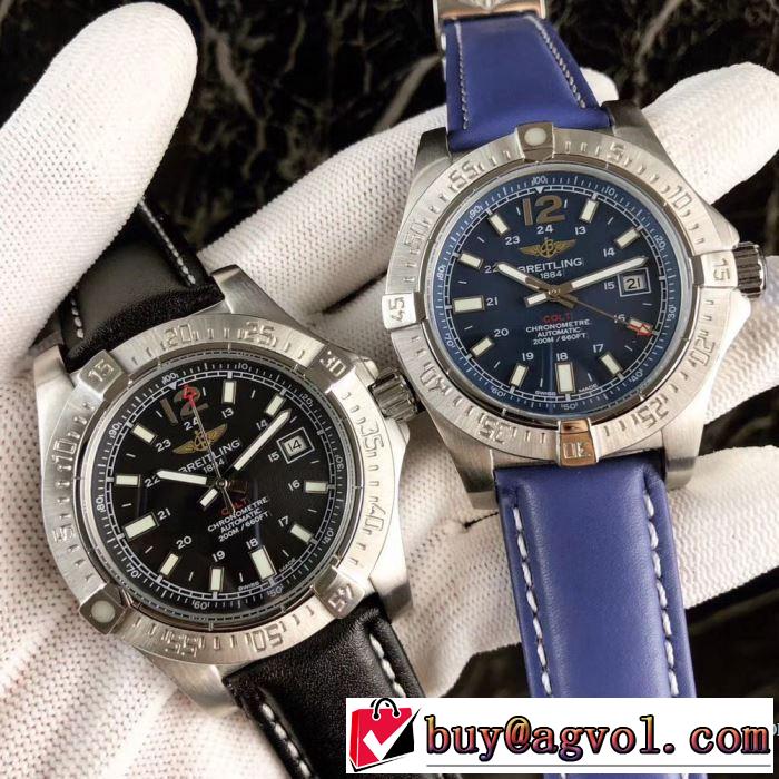 品質保証100%新品 2018春夏新作 3色可選 ブライトリング BREITLING 男性用腕時計 43*13mm 圧倒的な新作