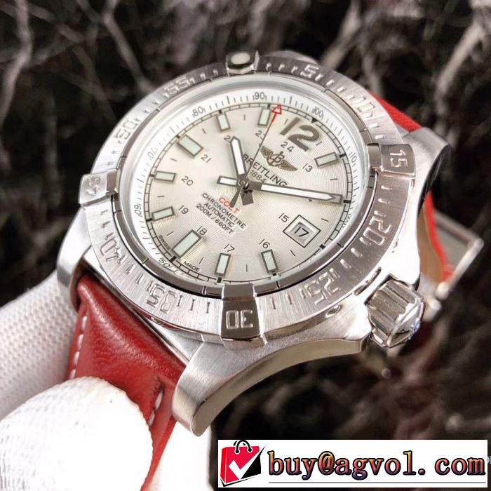 品質保証100%新品 2018春夏新作 3色可選 ブライトリング BREITLING 男性用腕時計 43*13mm 圧倒的な新作