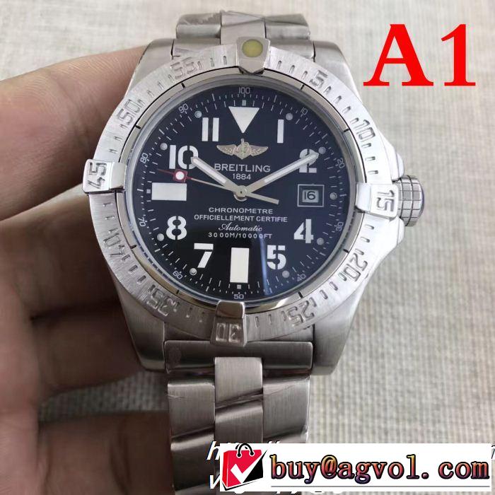  2018年秋冬シーズン ブライトリング BREITLING 希少性の高い 4色可選 男性用腕時計 期間限定セール