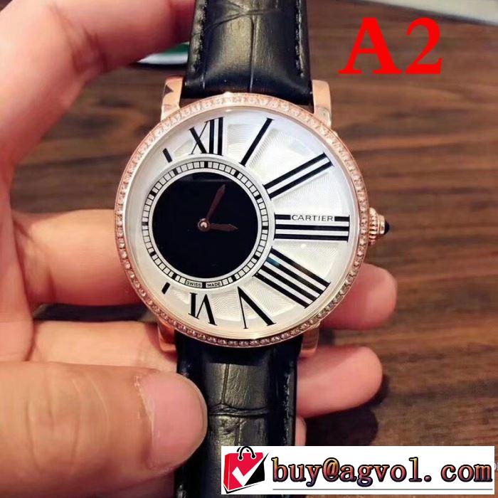 CARTIER 男性用腕時計 高級感溢れるデザイン 2018春夏新作 多色可選 カルティエ