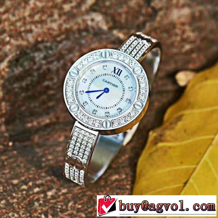 女性大好き 2018春夏新作 カルティエ CARTIER 女性用腕時計 新作入荷100%新品