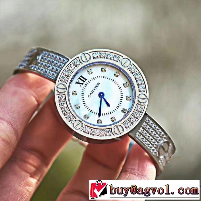 女性大好き 2018春夏新作 カルティエ CARTIER 女性用腕時計 新作入荷100%新品