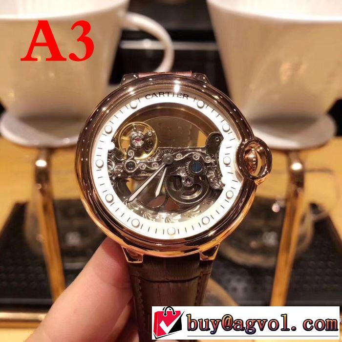 高級品 通販 4色可選 カルティエ CARTIER 男性用腕時計 上質 大人気！2018春夏新作