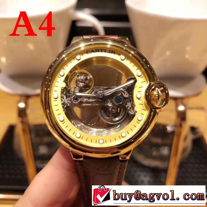 高級品 通販 4色可選 カルティエ CARTIER 男性用腕時計 上質 大人気！2018春夏新作