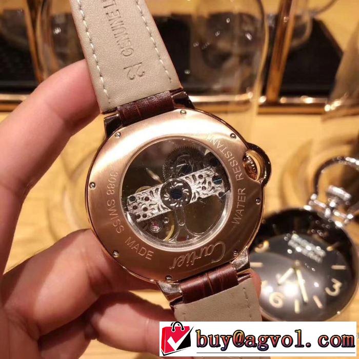 高級品 通販 4色可選 カルティエ CARTIER 男性用腕時計 上質 大人気！2018春夏新作