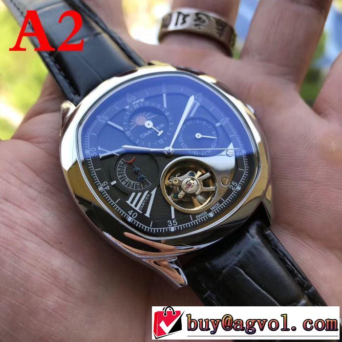 めちゃくちゃお得 2018春夏新作 4色可選お買得 カルティエ CARTIER 男性用腕時計