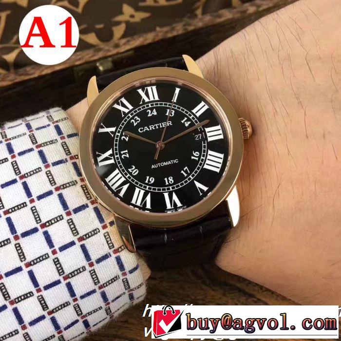 人目を引く存在感 男性用腕時計 2018年秋冬入荷 カルティエ CARTIER 多色可選  超定番人気