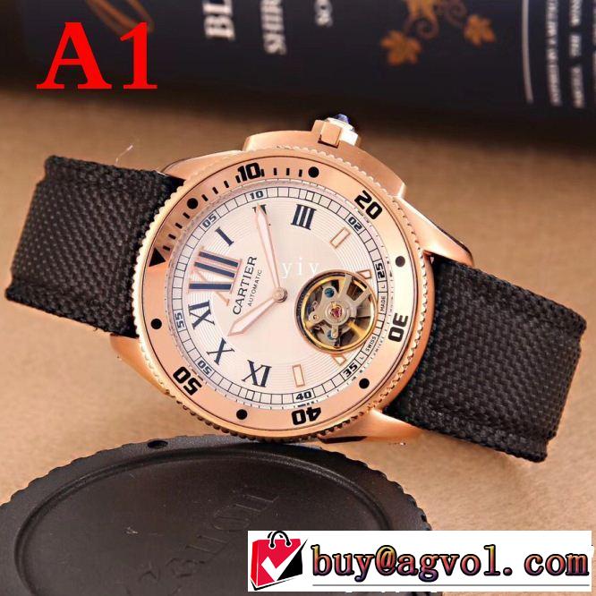 数量限定再入荷 機械式（自動巻き） カルティエ CARTIER 18ＳＳ美品多色可選 男性用腕時計