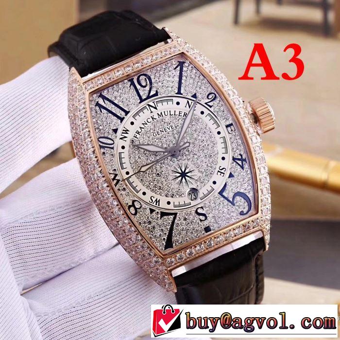 FRANCK MULLER 男性用腕時計2018春夏新作品質保証大人気 多色可選 フランクミュラー
