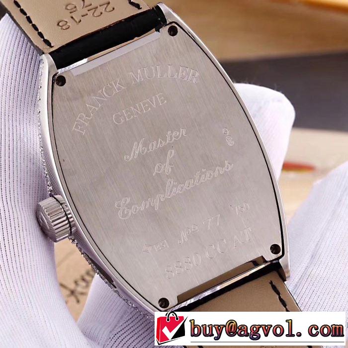 FRANCK MULLER 男性用腕時計2018春夏新作品質保証大人気 多色可選 フランクミュラー