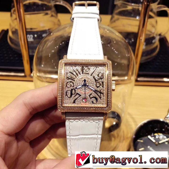 高級ダウンのフィルパワーについて 2018春夏新作 フランクミュラー FRANCK MULLER 男性用腕時計 4色可選