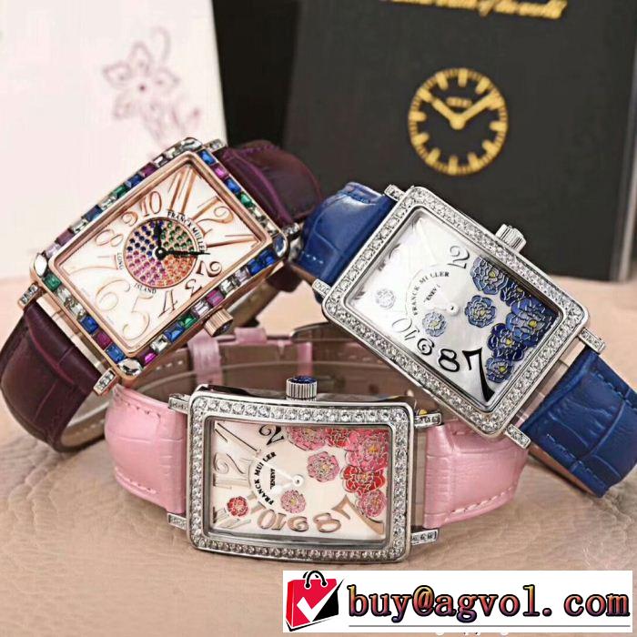 フランクミュラー FRANCK MULLER 2018 女性用腕時計 定番品質保証 多色可選 個性的なモデル